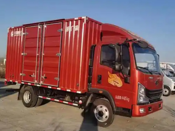 蘭州物流貨車4.2米箱式貨車